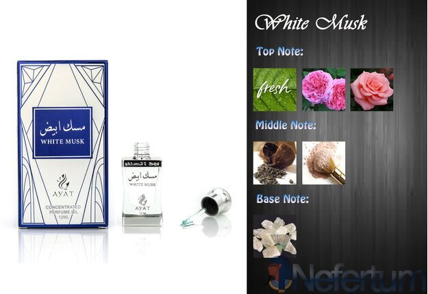 Ayat - Attar - WHITE MUSK, CPO 12ml