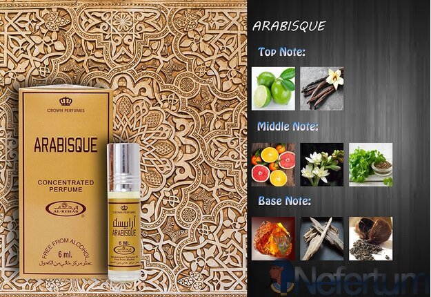 Al Rehab ARABISQUE, CPO 6ml, unisex