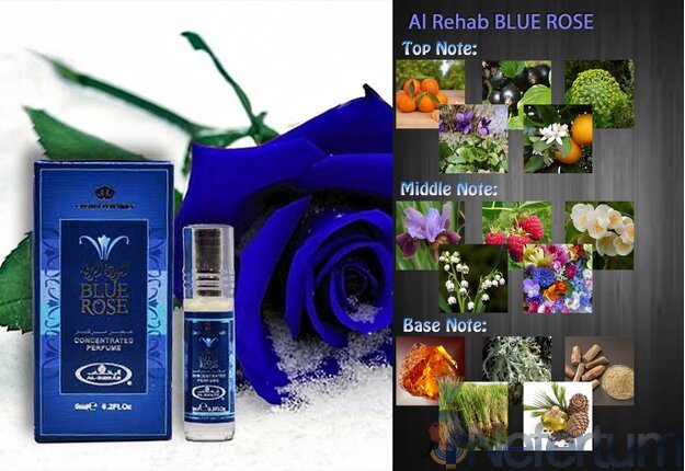 Al Rehab BLUE ROSE, CPO 6ml, moteriški