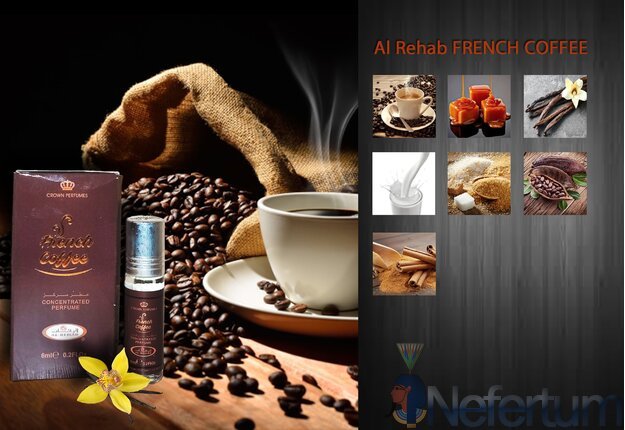 Al Rehab FRENCH COFFE, CPO 6ml, moteriški