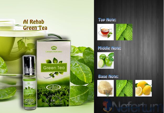 Al Rehab Green Tea 6ml