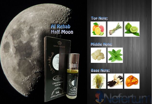 Al Rehab HALF MOON, CPO 6ml, vyriški