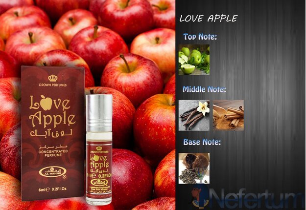 Al Rehab LOVE APPLE, CPO 6ml, moteriški