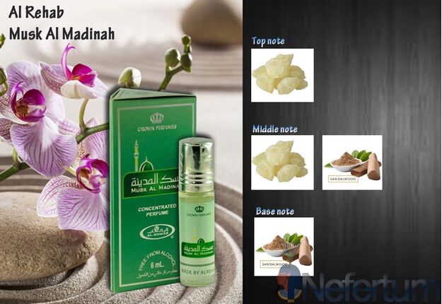 Al Rehab, Musk Al Madinah, 6ml, unisex