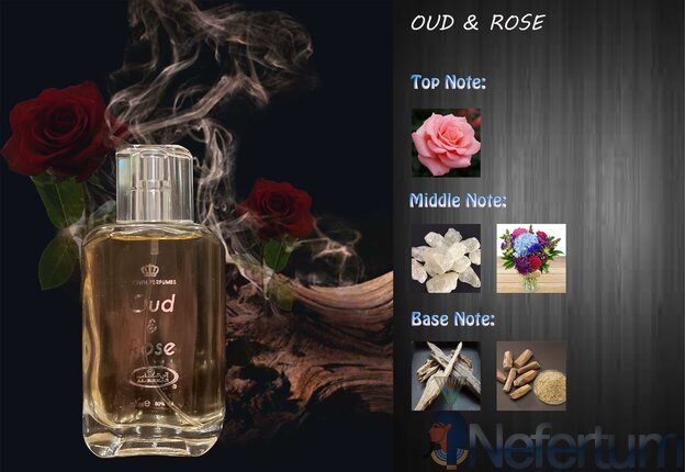 Al Rehab OUD & ROSE, EDP 50ml, unisex