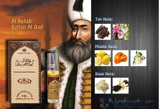 Al Rehab Sultan Al Oud Oil 6ml