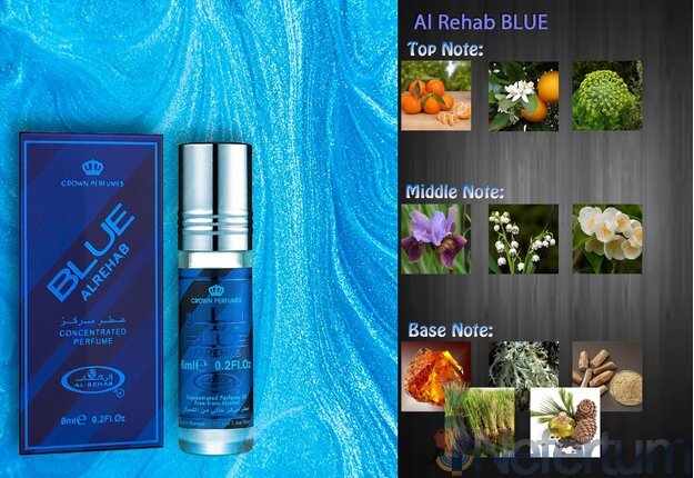 Al Rehab BLUE, CPO 6ml, vyriški