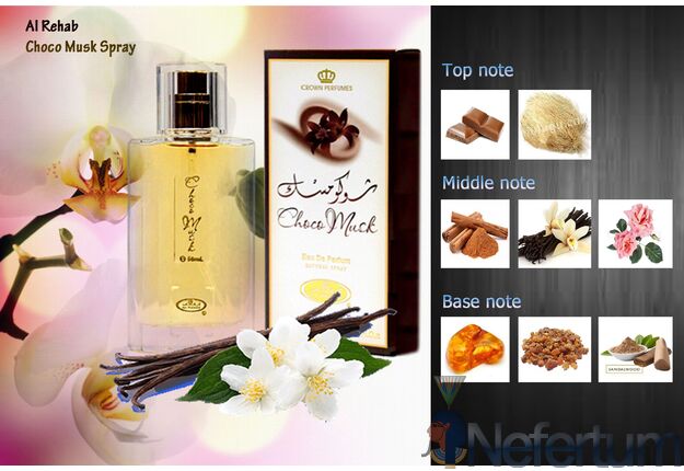 Al Rehab CHOCO MUSK, EDP 50ml, moteriški