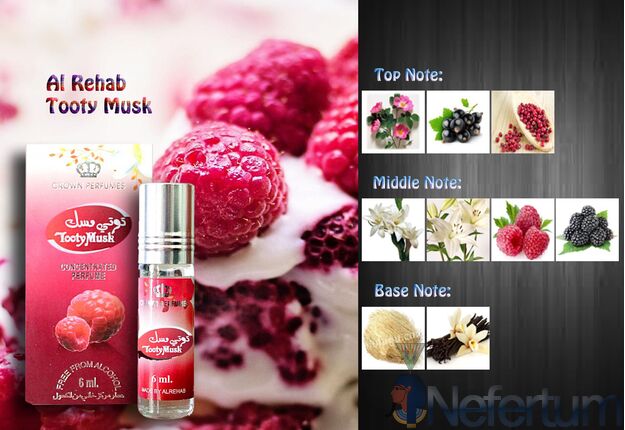 Al Rehab TOOTY MUSK, CPO 6ml, moteriški 