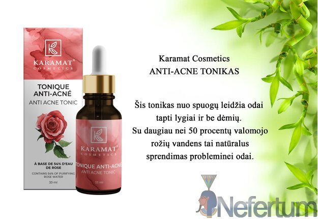 Karamat Cosmetics ANTI-ACNE veido tonikas 33ml
