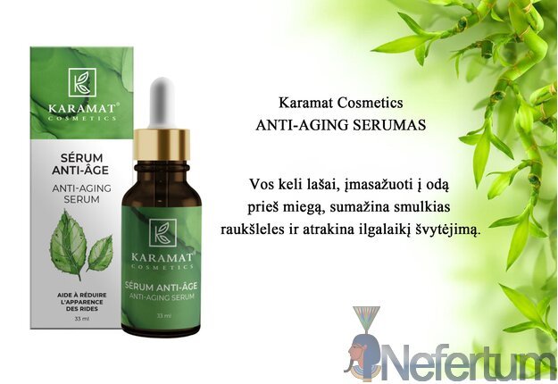 Karamat Cosmetics ANTI-AGING veido serumas 30ml