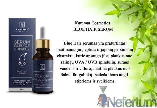 Karamat Cosmetics BLUE HAIR SERUM, 30ml