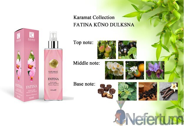 Karamat Collection FATINA, kūno dulksna, 250ml