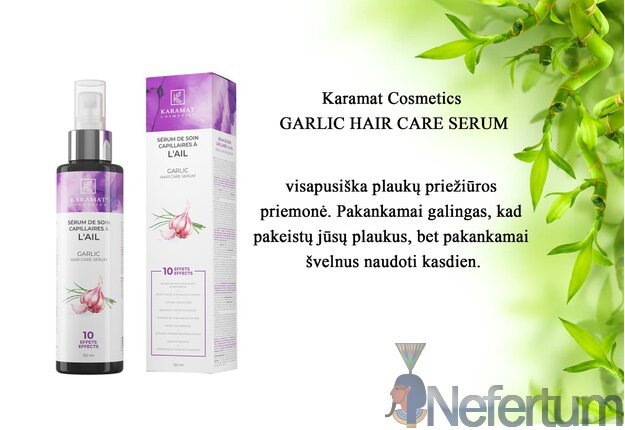 Karamat Cosmetics GARLIC HAIR CARE SERUM, 150ml