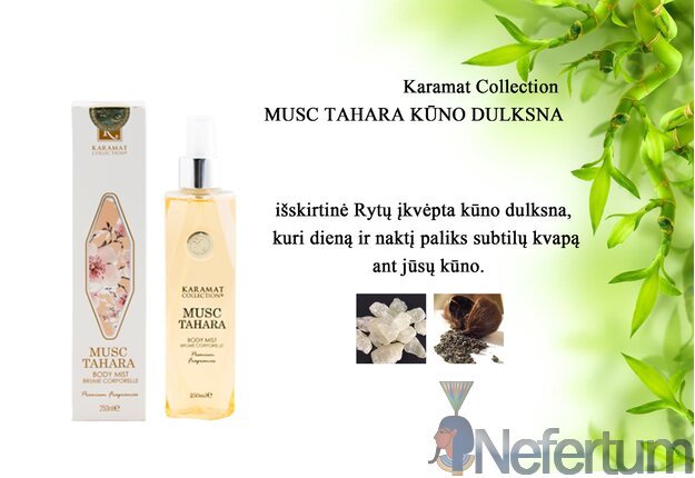 Karamat Collection MUSC TAHARA, kūno dulksna, 250ml