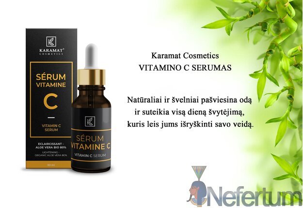 Karamat Cosmetics VITAMINO C veido serumas 30ml