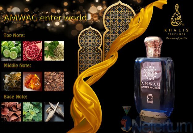 Khalis AMWAG ENTER WORLD, EDP 100ml, unisex