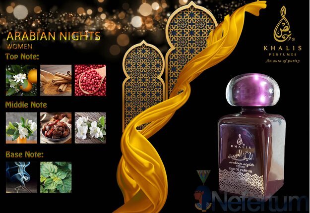 Khalis ARABIAN NIGHTS women, EDP 100ml, moteriški