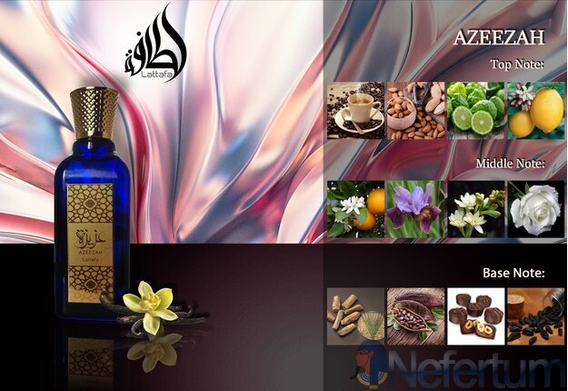 Lattafa AZEEZAH, EDP 100ml, moteriški