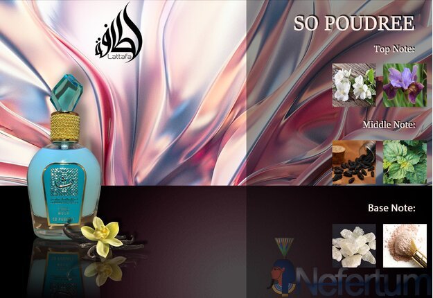 Lattafa Thameen SO POUDREE, EDP 100ml, moteriški