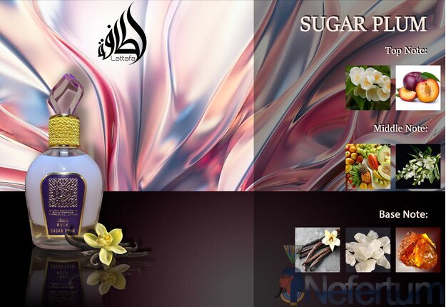 Lattafa Thameen SUGAR PLUM, EDP 2ml testeris