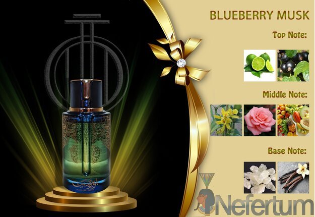 My Perfumes Arabiyat BLUEBERRY MUSK, EDP 2ml, mėginukas