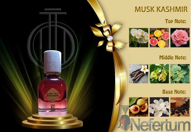 My Perfumes Al Qasr MUSK KASHMIR, EDP 2ml mėginukas