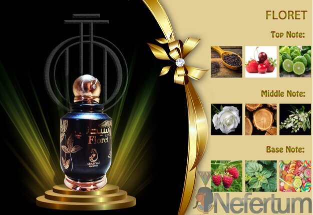 My Perfumes Arabiyat FLORET, EDP 100ml, moteriški (Be apsauginės plėvelės)