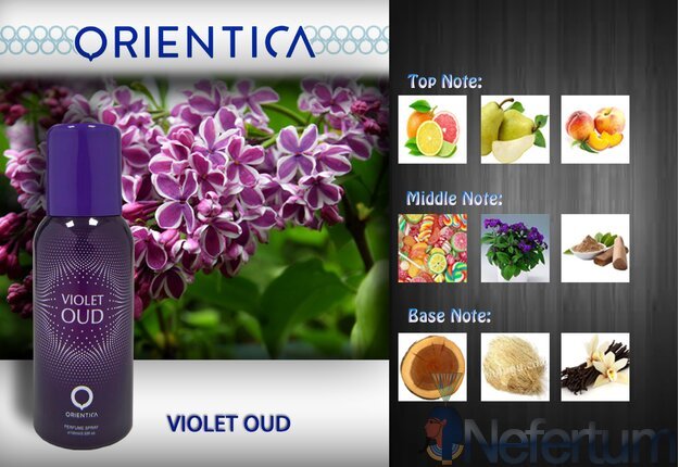 Orientica VIOLET OUD, Dezodorantas 100ml, moteriški 