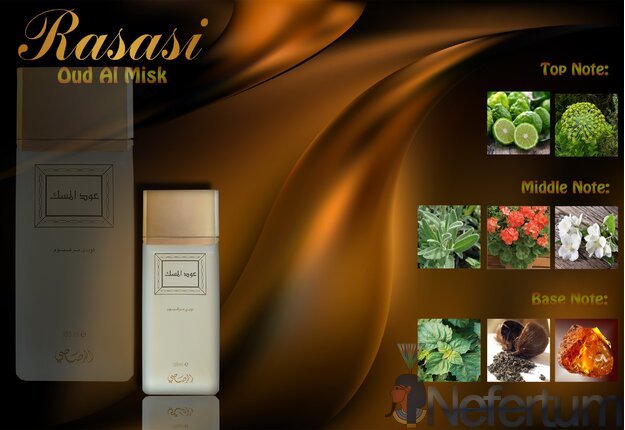 Rassasi OUD AL MISK, EDP 100ML, unisex