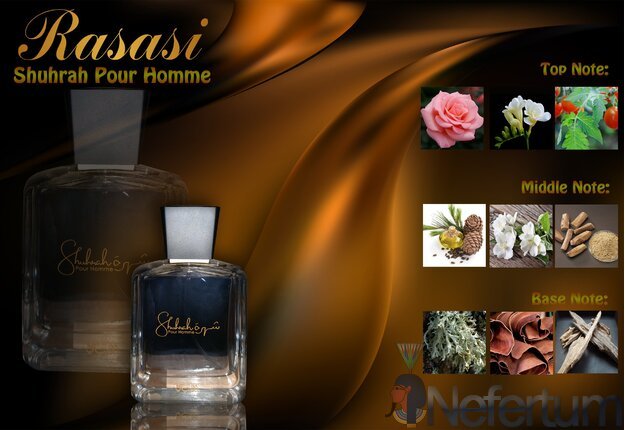 Rassasi SHUHRAH MEN, EDP 90ml, vyriški