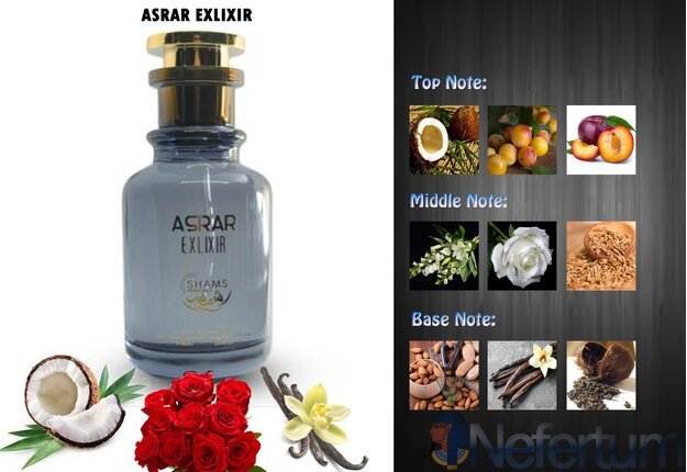 Shams Perfumes SAHERA ASRAR ELIXIR, EDP 100ml, moteriški