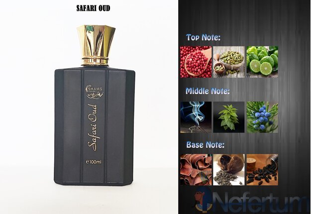 Shams Perfumes SAFARI OUD, EDP 100ml, unisex