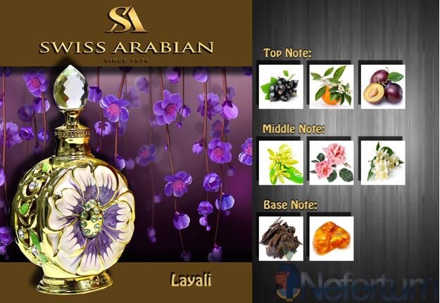 Swiss Arabian LAYALI, EDP 50ml, moteriški