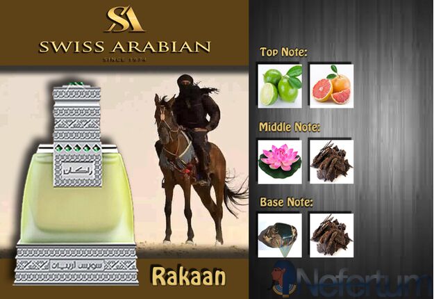 Swiss Arabian Rakaan, EDP 50ml, vyriški