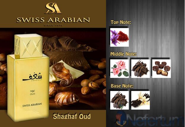 Swiss Arabian  SHAGHAF OUD (Gold), EDP 75ml, unisex